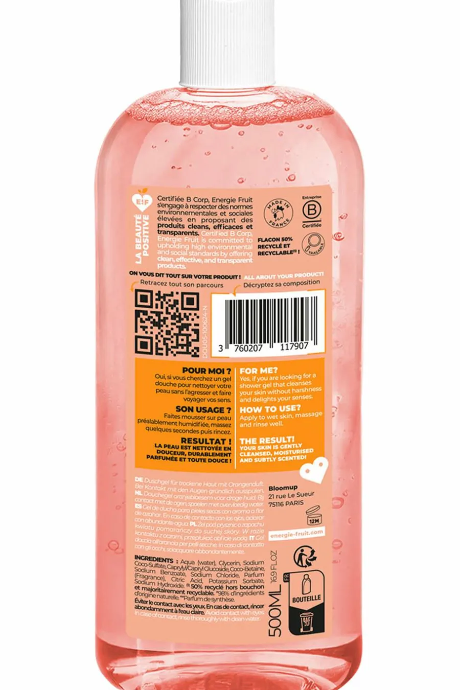 Discount Gel douche fleur d’oranger & huile de lin Gel Douche & Savon Liquide