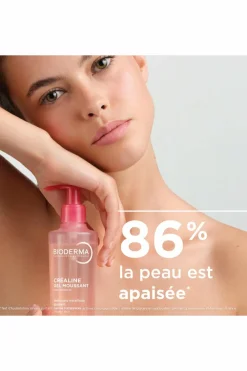 Sale Gel moussant nettoyant apaisant micellaire Créaline Nettoyant Visage