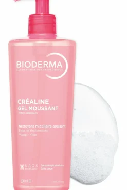 Sale Gel moussant nettoyant apaisant micellaire Créaline Nettoyant Visage