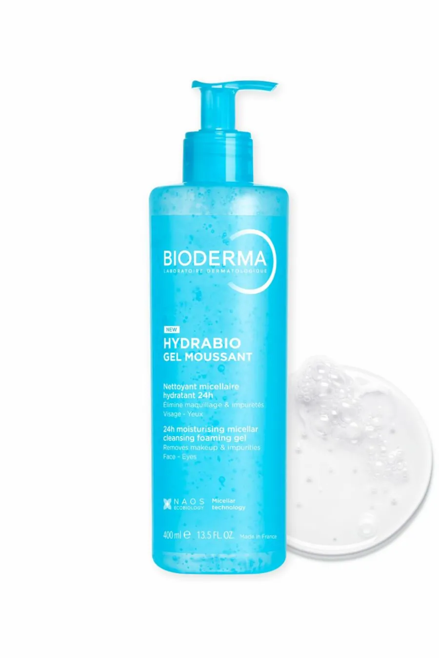 Sale Gel nettoyant Hydrabio Démaquillant Visage