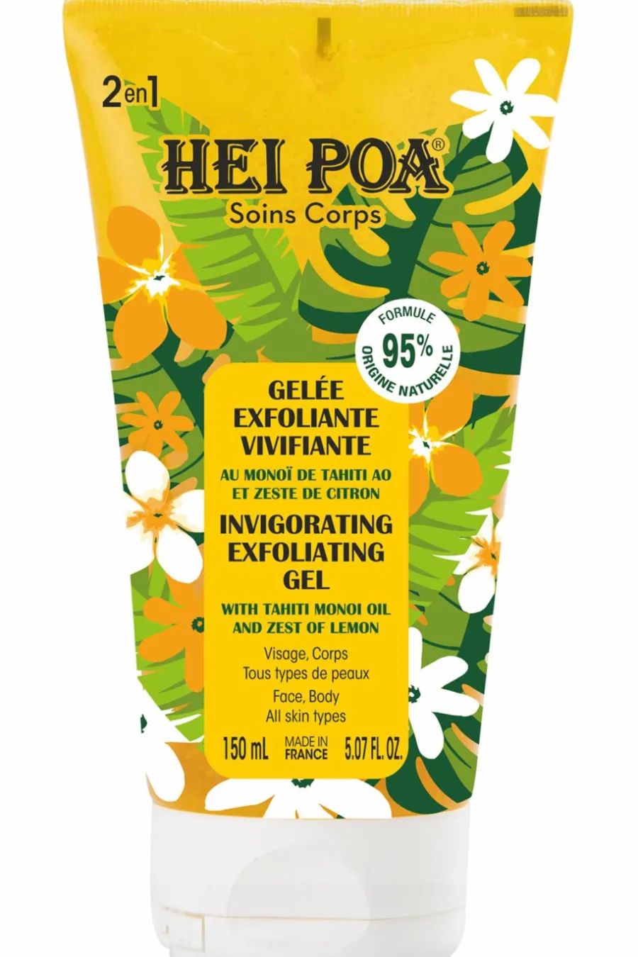 Clearance Gelée de douche exfoliante & vivifiante au Monoï Gommage & Exfoliant|Gel Douche & Savon Liquide