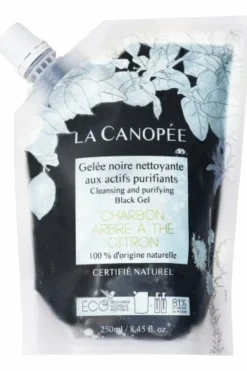 Hot Gelée noire nettoyante aux actifs purifiants rechargeable Nettoyant Visage