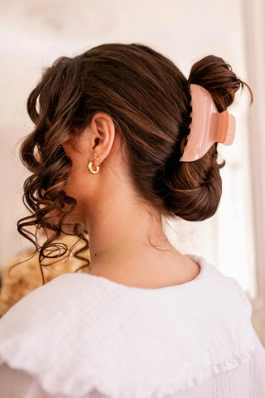 Sale Grande pince rose Pince & Elastique
