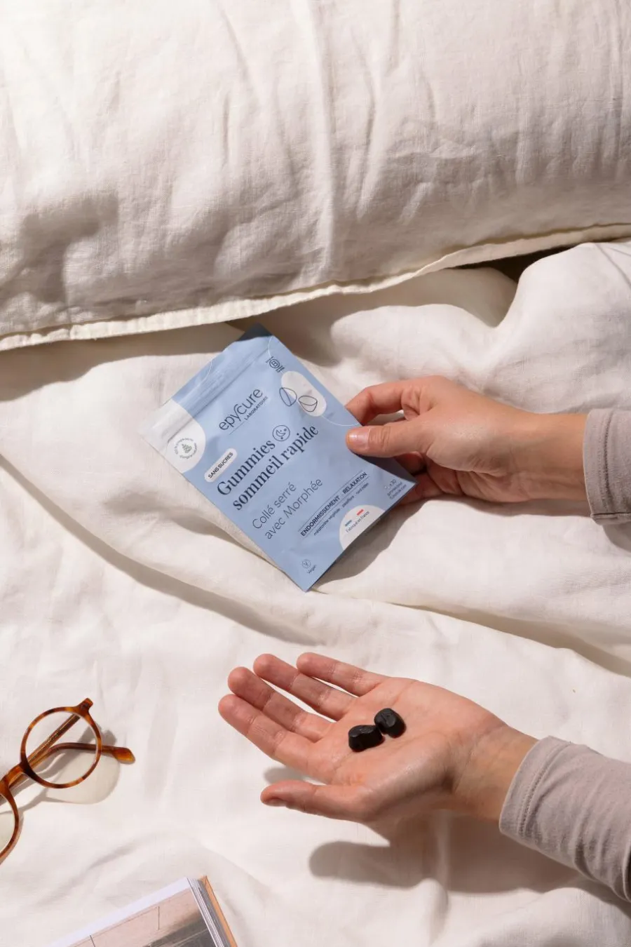 Hot Gummies sommeil rapide sans sucres Compléments Alimentaires