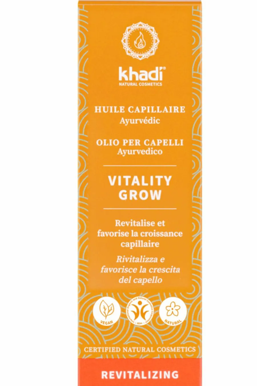Hot Huile capillaire renforcement cheveux Vitality Grow Masque & Soin