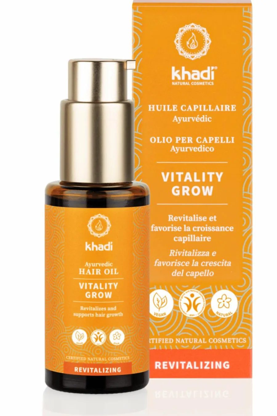 Hot Huile capillaire renforcement cheveux Vitality Grow Masque & Soin