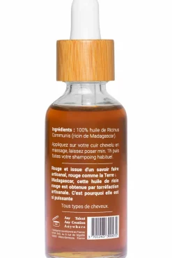 Outlet Huile de Ricin rouge artisanale Masque & Soin