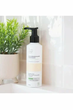 New Huile démaquillante toute douce Parfum Lait d’Amande Huile Démaquillante