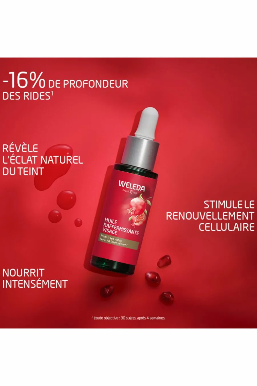 Sale Huile raffermissante visage grenade Sérum