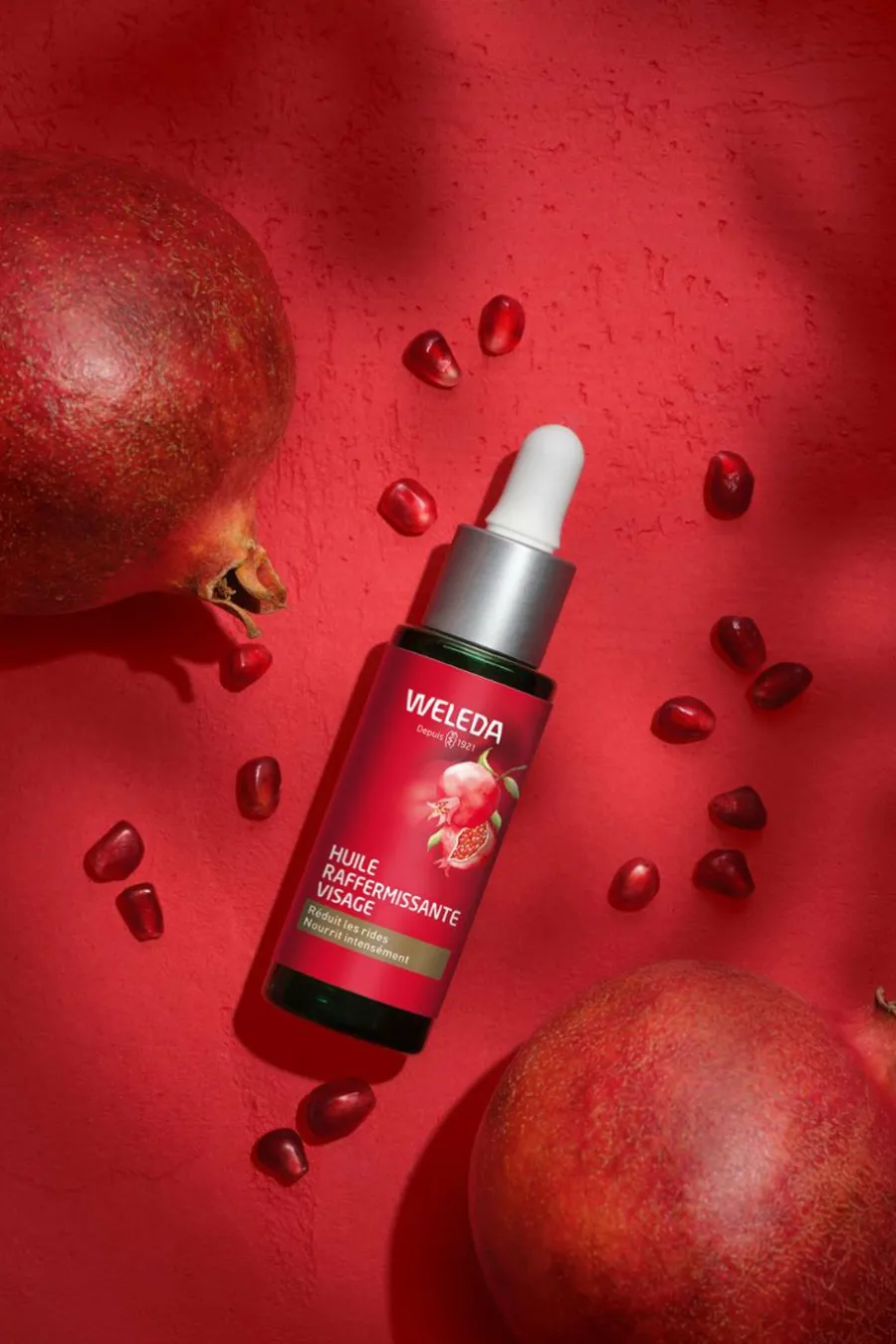 Sale Huile raffermissante visage grenade Sérum
