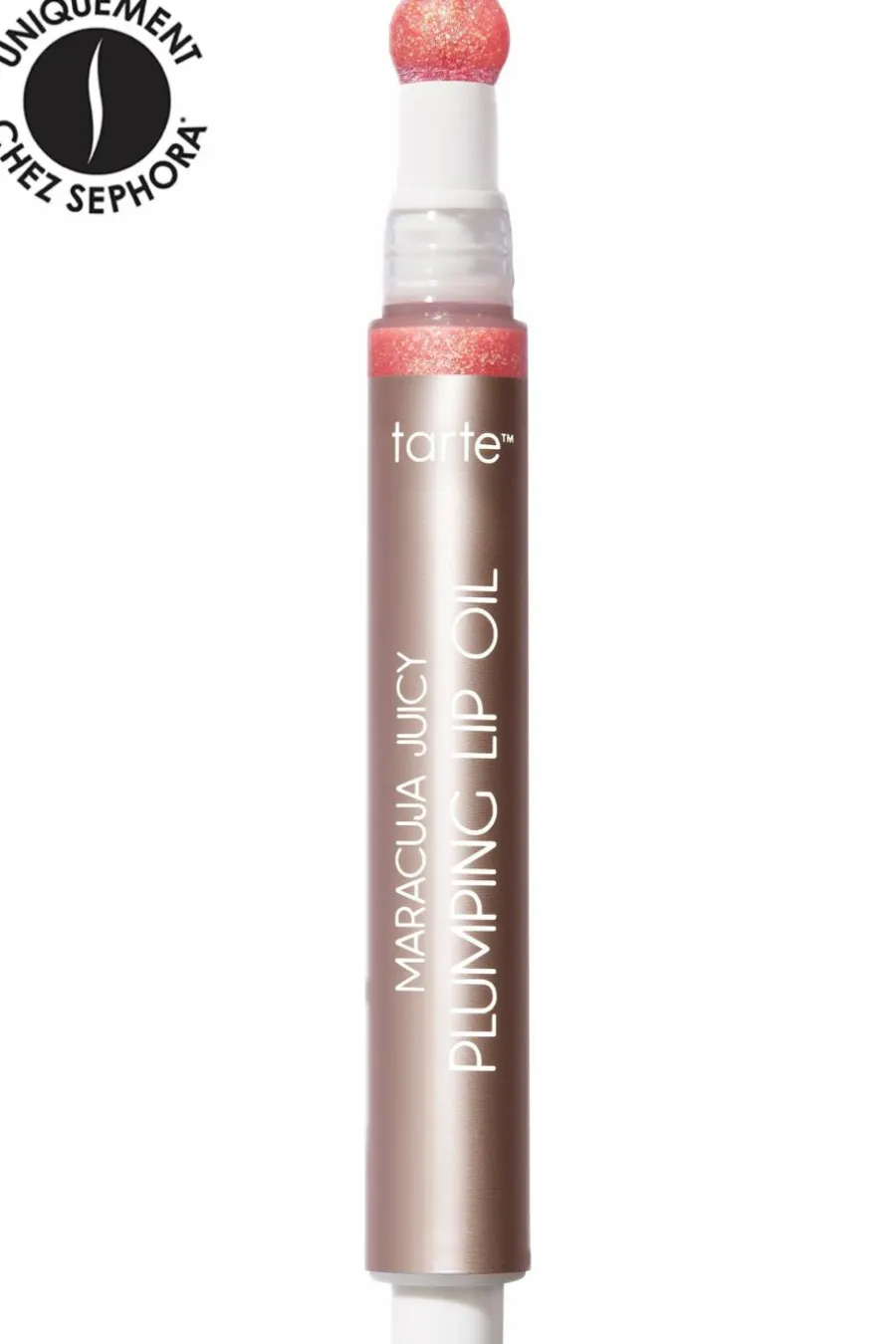 New Huile repulpante pour les lèvres Shimmering Rose Maracuja Gloss