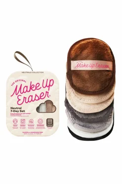 Discount Kit 7 serviettes démaquillantes Warm Neutrals Coton Réutilisable