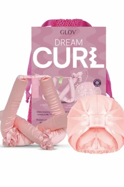 New Kit de bouclage sans chaleur et bonnet protecteur en satin Coffret Cheveux