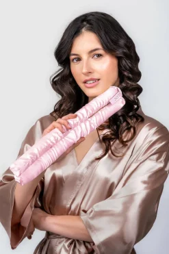New Kit de bouclage sans chaleur et bonnet protecteur en satin Coffret Cheveux