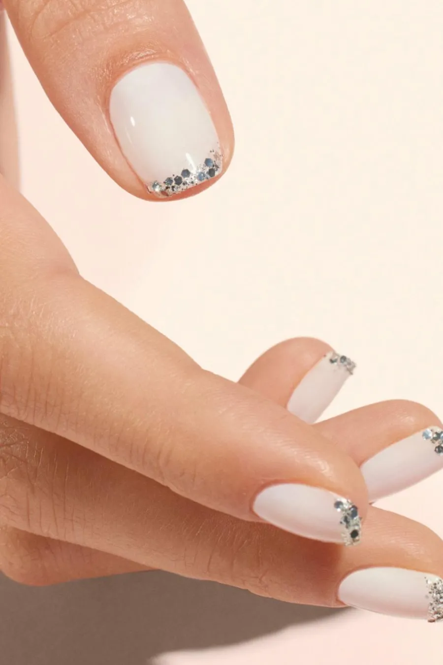 Online Kit duo de poudre à effet et paillettes + son pinceau applicateur paillettes Silver edition Accessoires Ongles|Vernis À Ongles