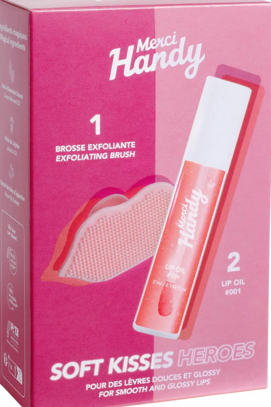 Best Kit lèvres Soft Kisses Heroes Coffret Soin Visage