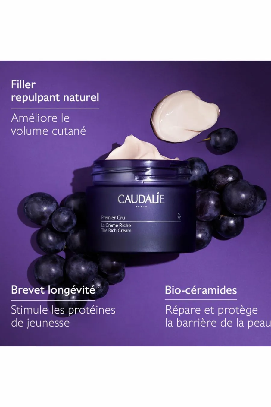 Outlet La crème riche Premier Cru rechargeable Soin De Nuit