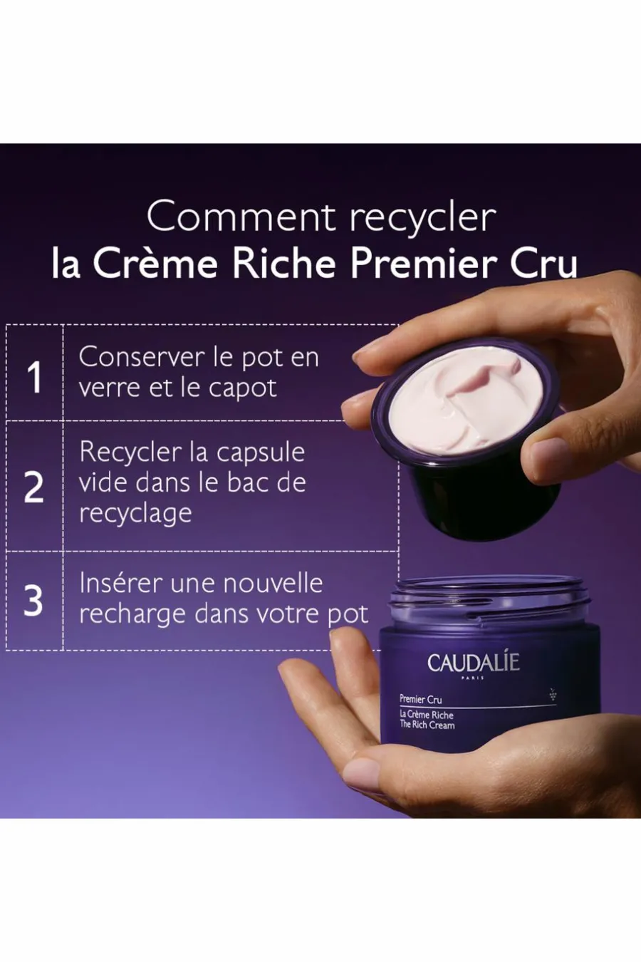 Outlet La crème riche Premier Cru rechargeable Soin De Nuit