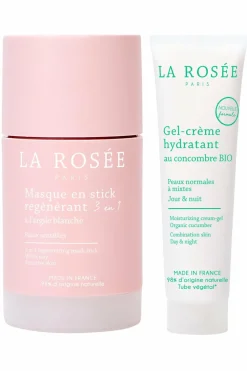 Clearance Le duo masque en stick et gel-crème hydratant pour les peaux sensibles Masque Crème|Soin De Nuit