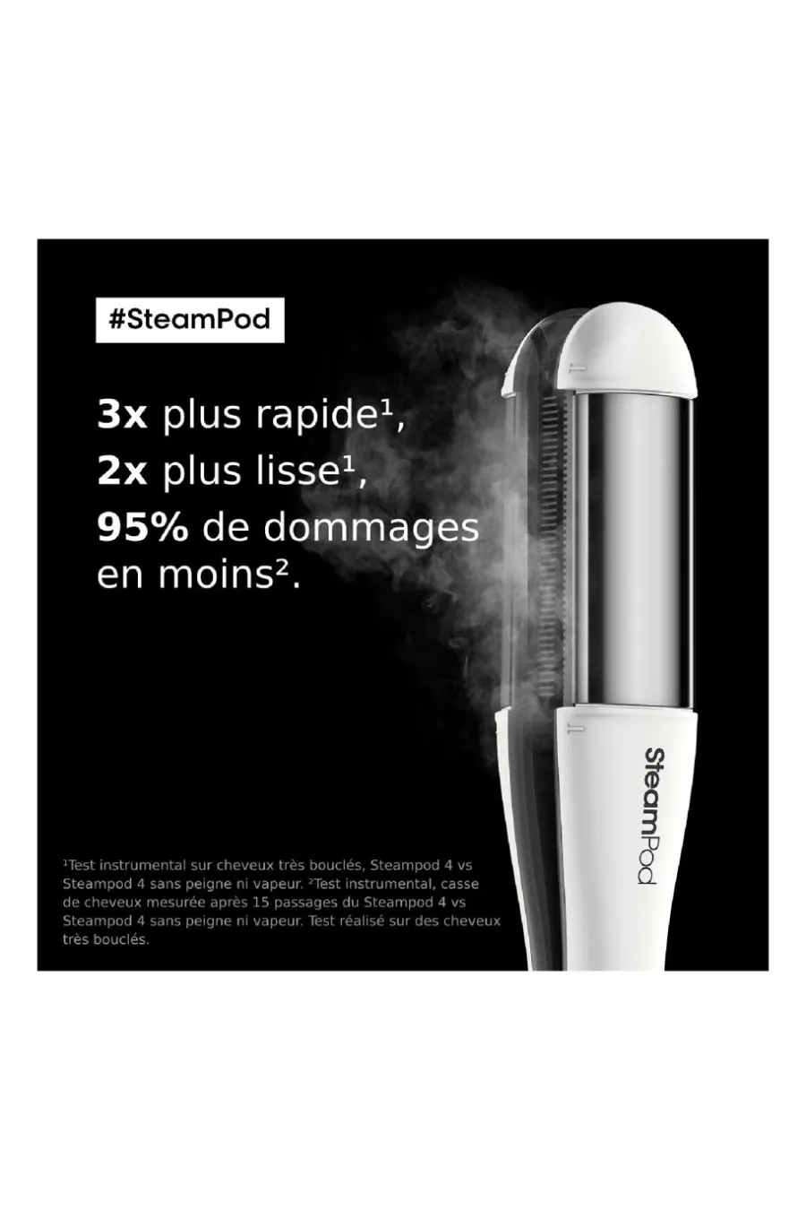 Clearance Lisseur boucleur Steampod V4 Lisseur & Boucleur|Cheveux Crépus