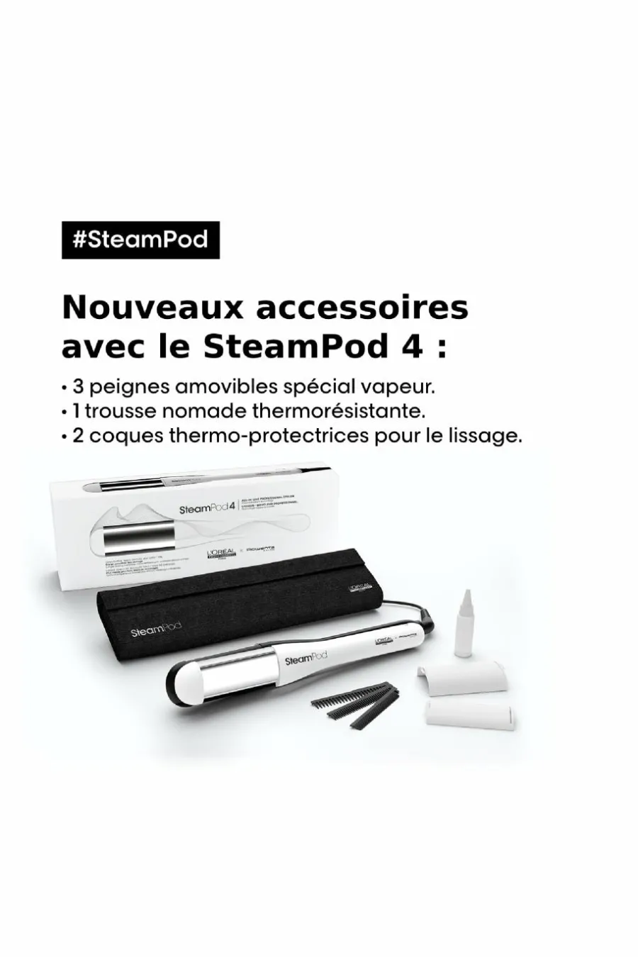 Clearance Lisseur boucleur Steampod V4 Lisseur & Boucleur|Cheveux Crépus