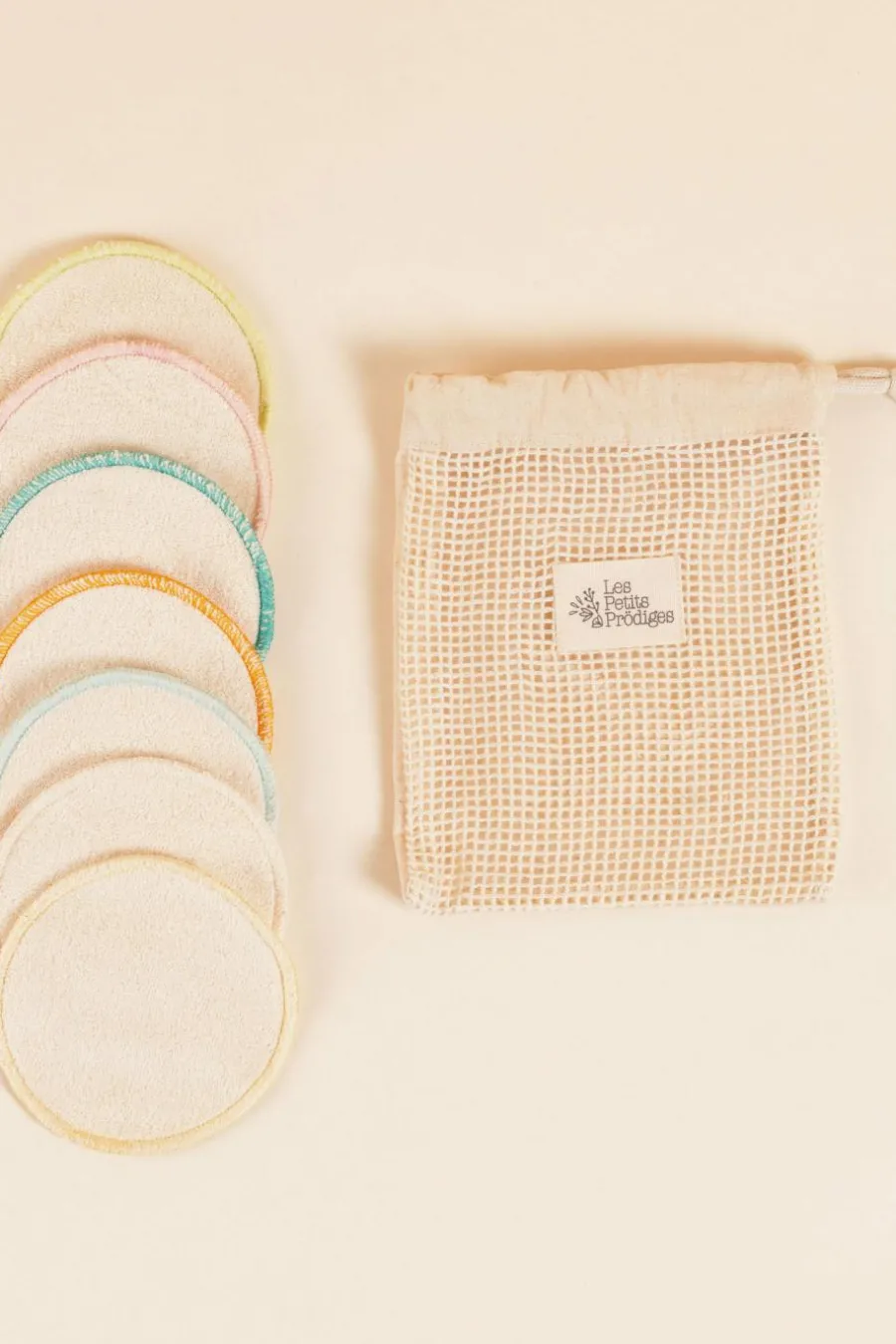 Best Lot de 7 cotons lavables & réutilisables Coton Réutilisable