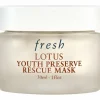 Masque anti-âge exfoliant au Lotus Soin De Nuit|Masque Crème