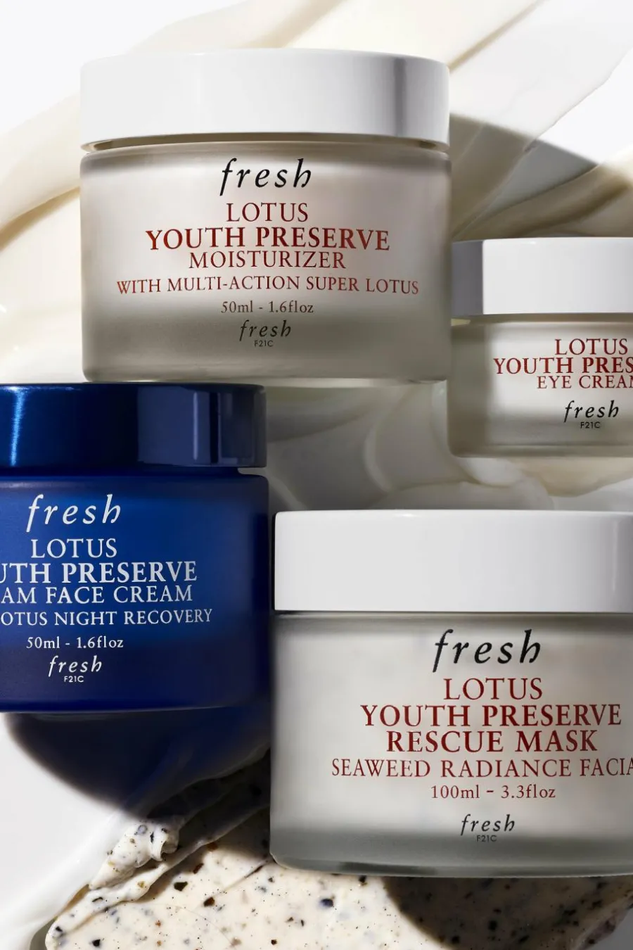Masque anti-âge exfoliant au Lotus Soin De Nuit|Masque Crème