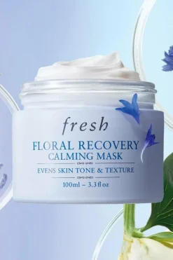 Clearance Masque de nuit apaisant visage Floral Recovery Masque Crème|Soin De Nuit