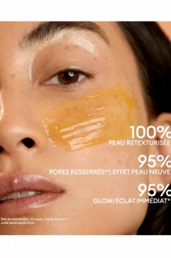 Best Masque effet peau neuve Glow Homme Nettoyant, Masque & Gommage