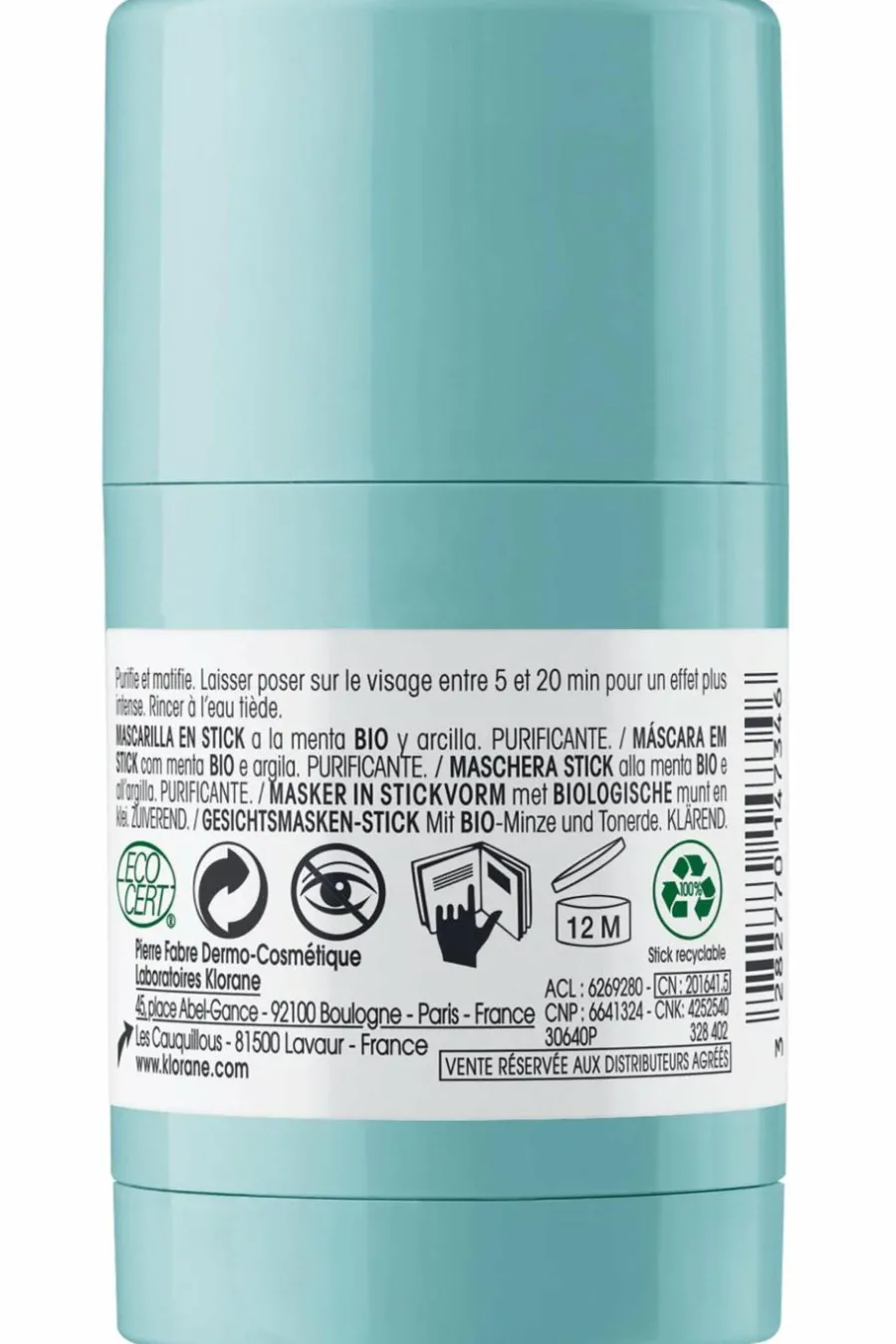 Discount Masque en stick bio Menthe Aquatique visage Masque Crème