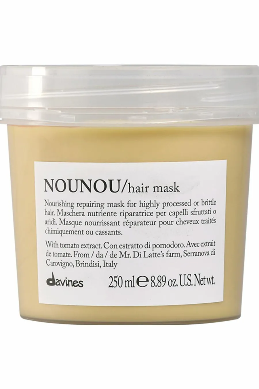 Sale Masque nourrissant pour cheveux décolorés ou lissés Nounou Masque & Soin