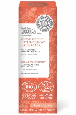 Hot Masque visage Bio éclat immédiat au Thé de Kourile Masque Crème