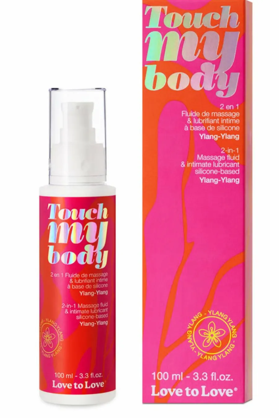 Outlet Massage & lubrifiant Ylang-Ylang Touch my body Lubrifiants & Stimulants|Huiles & Accessoires De Massage