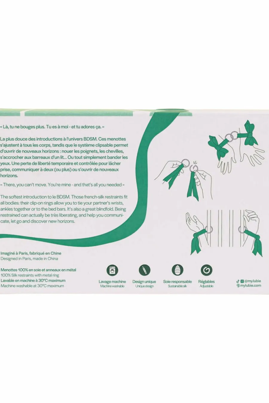 Online Menottes en soie Vibromasseurs & Sextoys