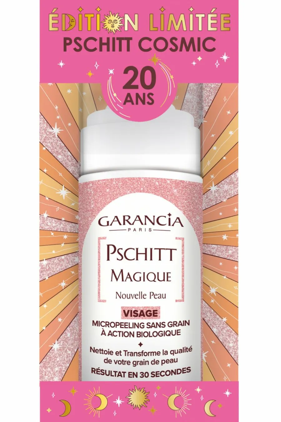 Hot Nettoyant micro-peeling Pschitt Magique® Visage Edition Limitée Pschitt Cosmic 20 ans Nettoyant Visage|Gommage & Peeling