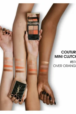 Clearance Palette de 4 ombres à paupières Couture Mini Clutch Palette Yeux|Fard À Paupières