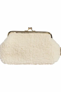Online Pochette blanche en moumoute Trousse