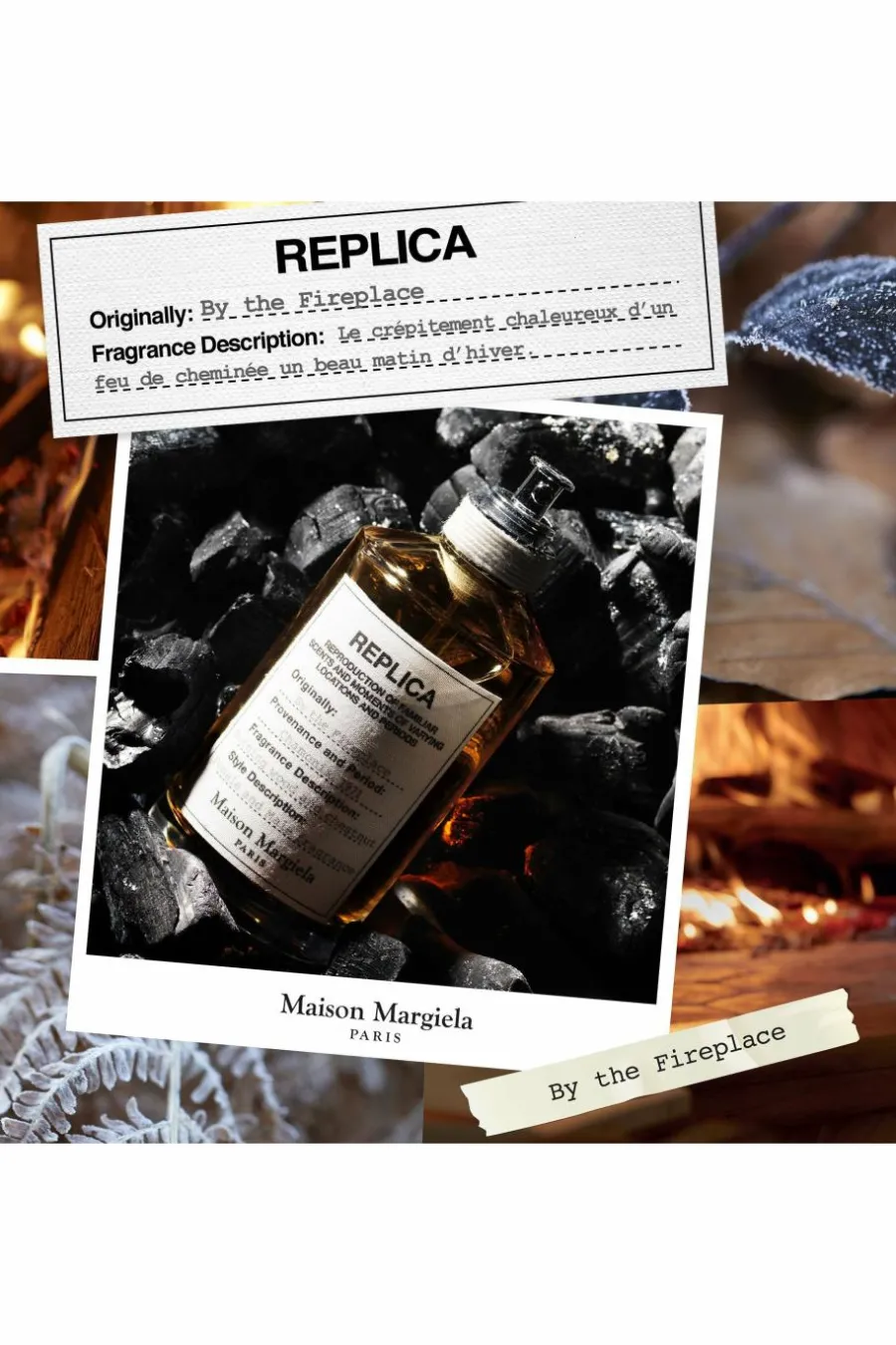 Online REPLICA By the Fireplace Eau De Toilette Boisé Femme Parfum Mixte|Eau De Toilette