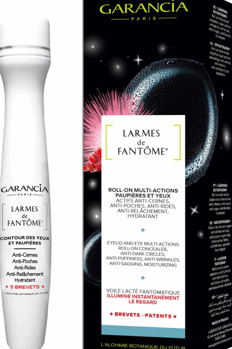 Hot Roll-on contour des yeux anti-cernes anti-poches Larmes de Fantôme® Contour Des Yeux & Lèvres|Contour Des Yeux & Cils