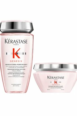 Sale Routine anti-chute de cheveux fins et/ou à tendance grasse Genesis Masque & Soin|Shampoing