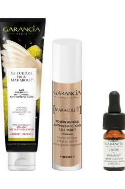 Online Routine anti-imperfections + mini elixir du Marabout OFFERT Sérum & Huile