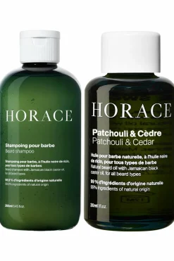 Routine express soin de la barbe Homme Nettoyant, Masque & Gommage|Hydratant