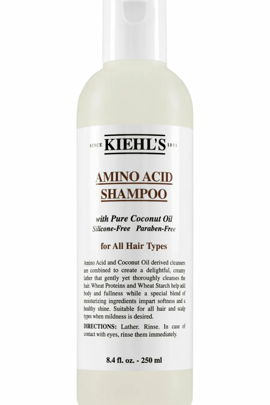 Best Shampoing cheveux normaux à l’huile de noix de coco Amino Acid Hair Care rechargeable Shampoing