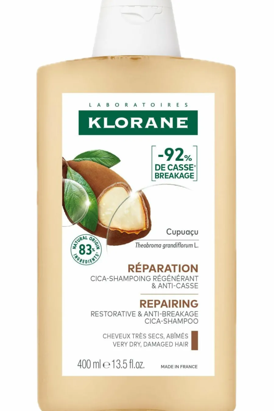 Best Shampoing régénérant et anti-casse Cica-Shampoing Réparation Cheveux Bouclés, Frisés & Ondulés|Cheveux Secs