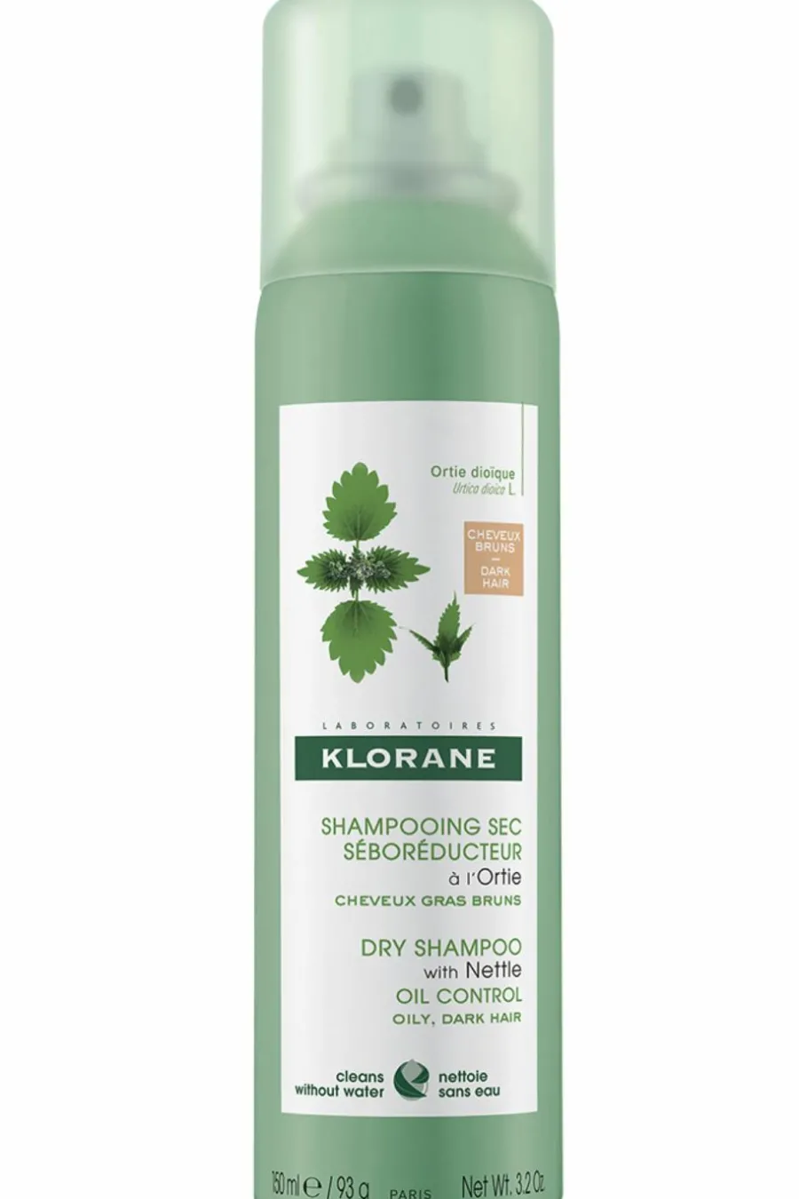 Shampoing sec purifiant teinté pour cheveux bruns Shampoing Sec
