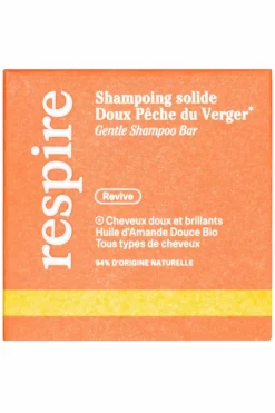 New Shampoing solide pêche du verger Shampoing