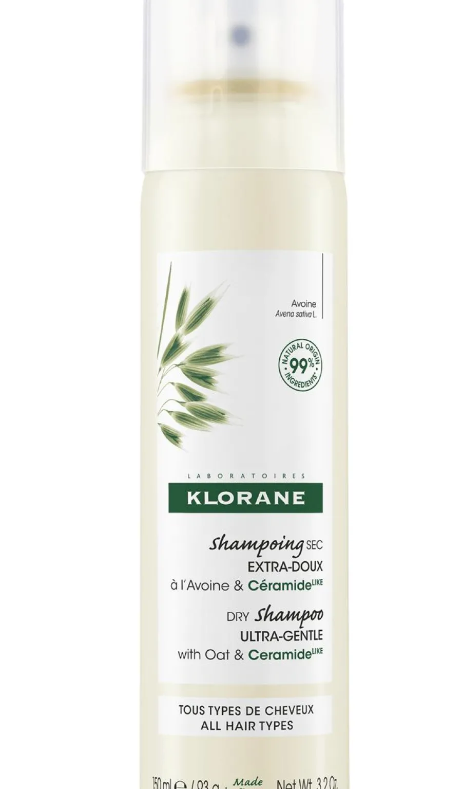 Online Shampooing sec spray Avoine & Céramide Shampoing Sec