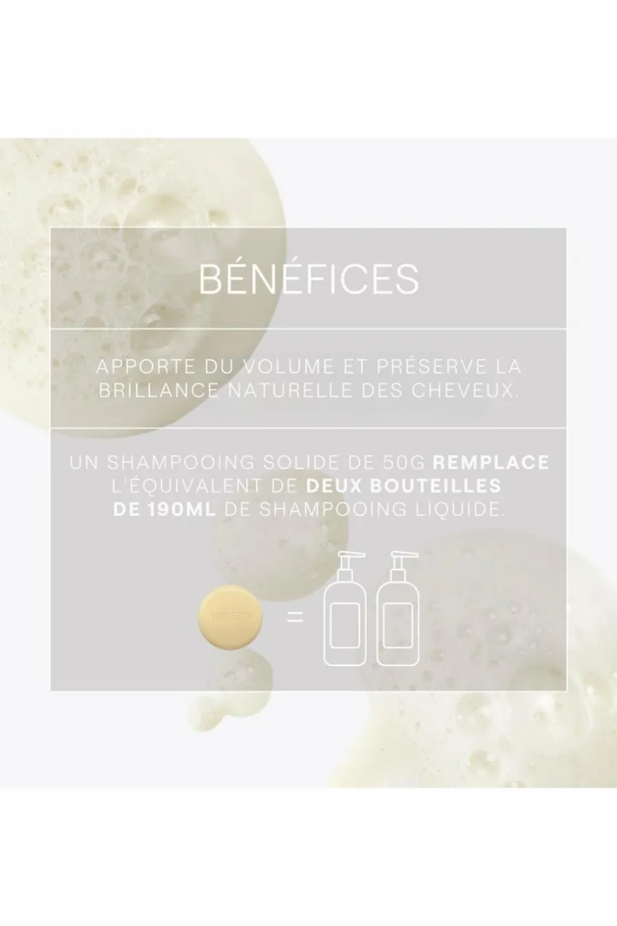 Best Shampooing solide volume & brillance Shampoing