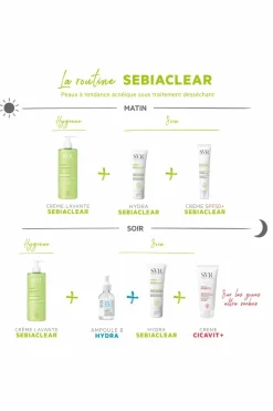 Soin visage réparateur hydratant & apaisant Sebiaclear Anti-Imperfection & Rougeurs